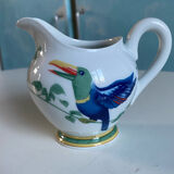 Milk jug model Toucan porcelain Hermès
