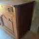 Old oak sideboard