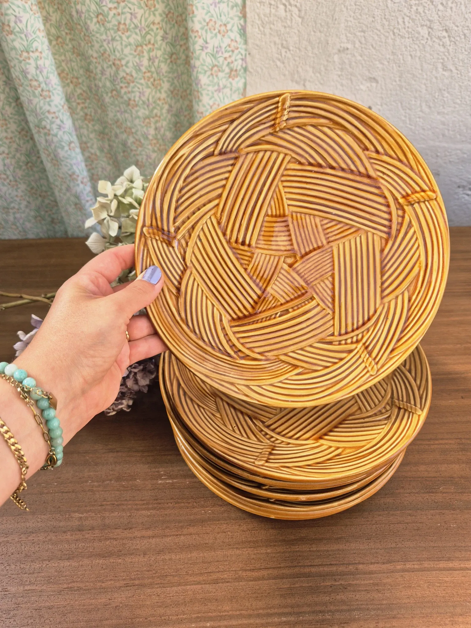 Assiettes vintage