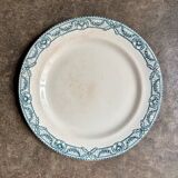 Round Salins ironstone dish, "Directoire" service