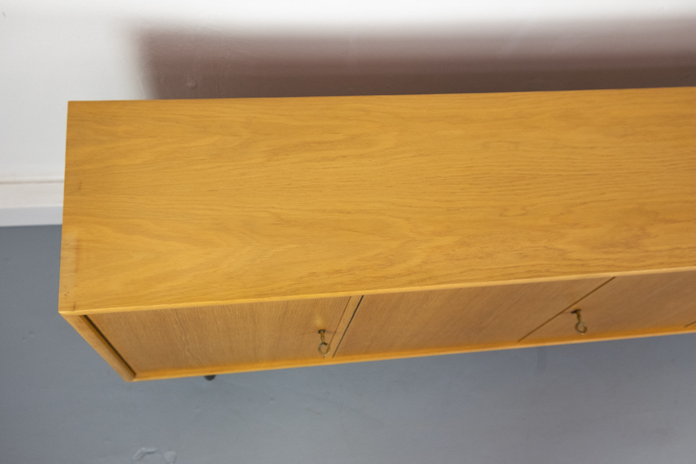 Mid-century light oak sideboard from wk furniture, 1970s