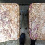 Pair of Louis XV style bedside tables