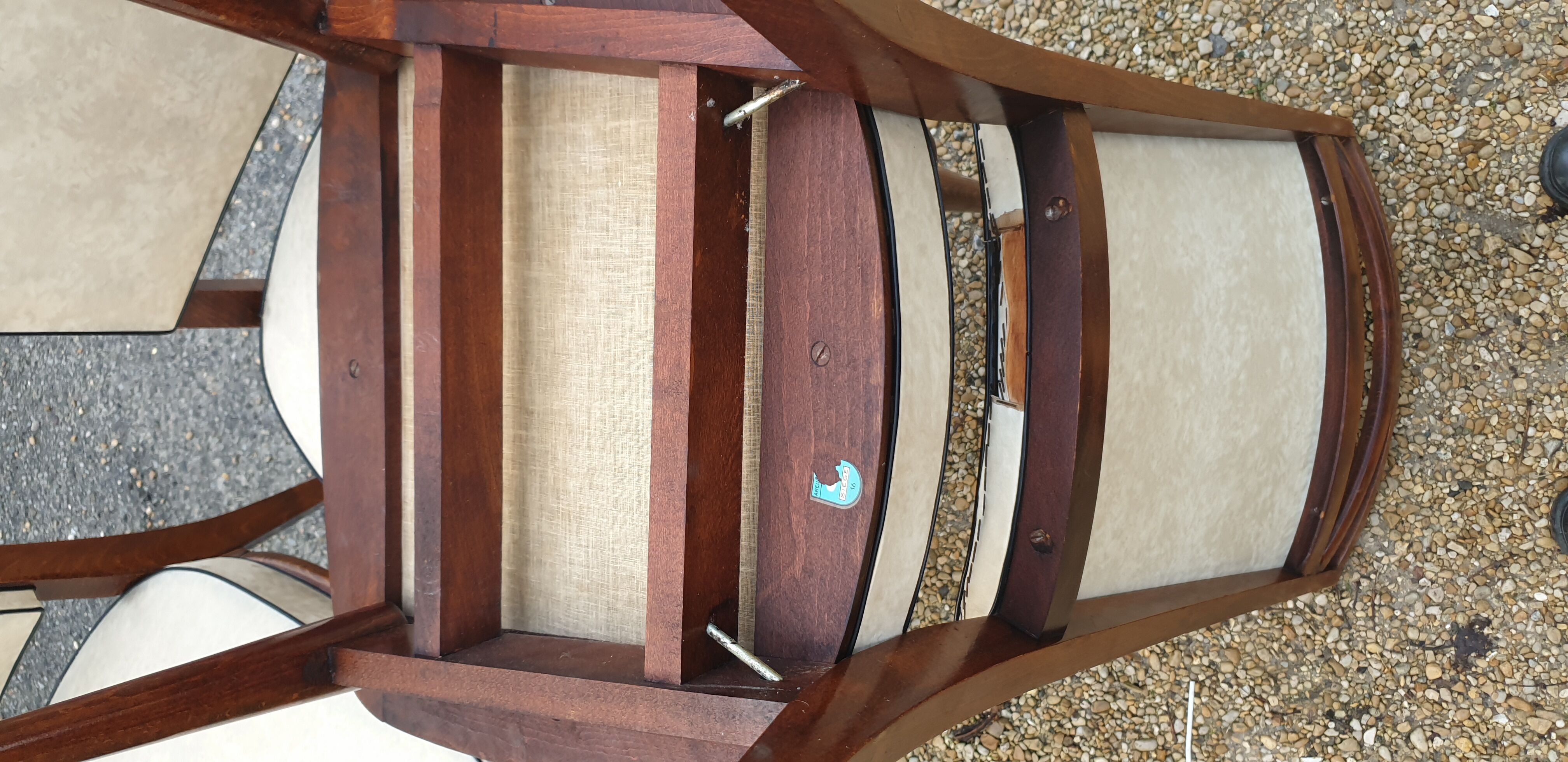 4 chairs from the 50s