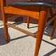 4 chaises Farstrup scandinave