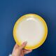 Moulin des Loups vintage dessert plates – Assorted colourful lot