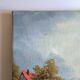 Antique oil painting. Country house - signed G. Monroe