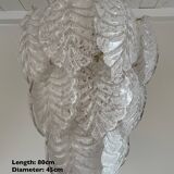 Murano leaf chandelier, 1970s