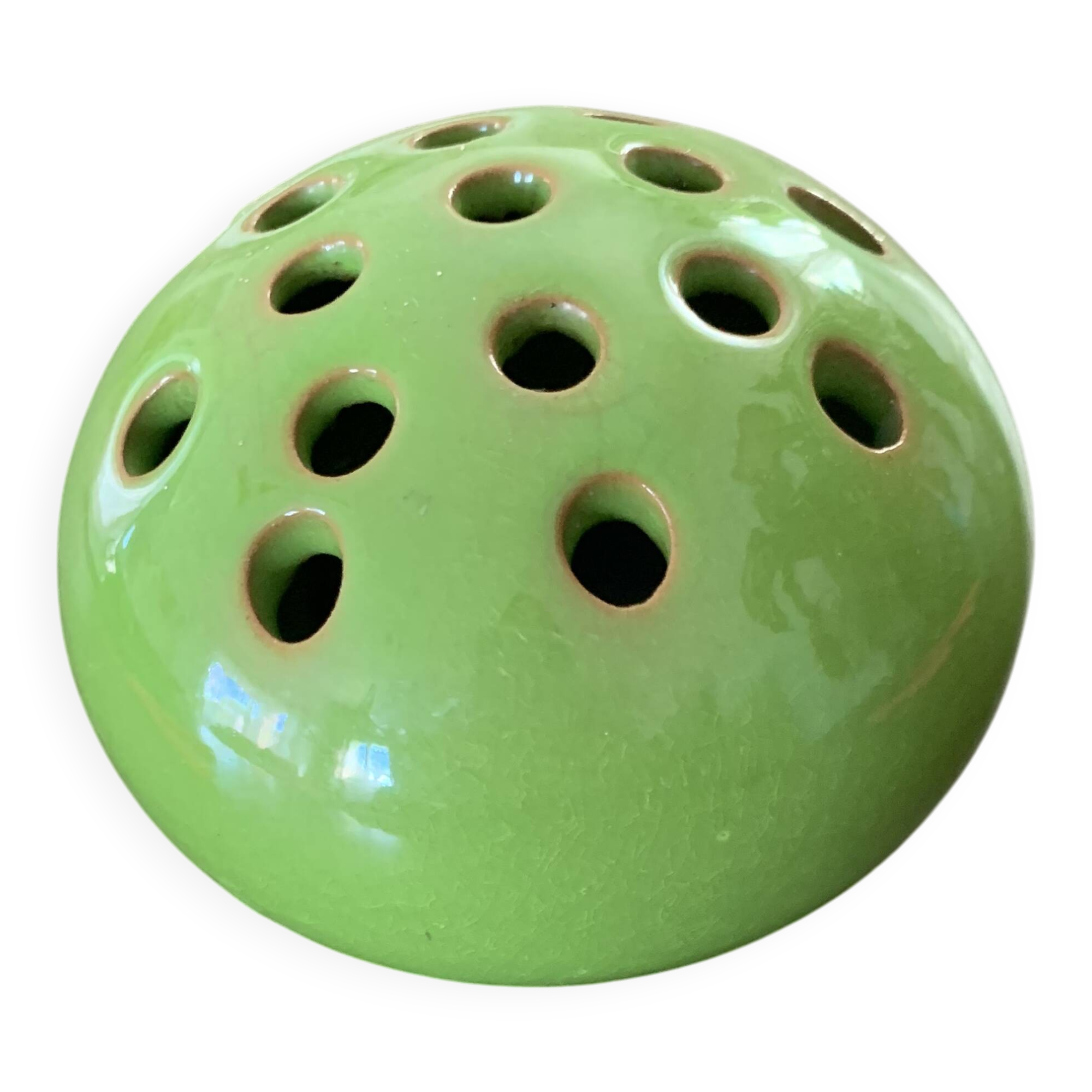 Flower pick candle holder