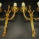 Pair of Louis XVI style wall lights - Lucien GAU, Paris