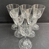 6 Baccarat port glasses Epron service