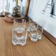 4 whiskey glasses