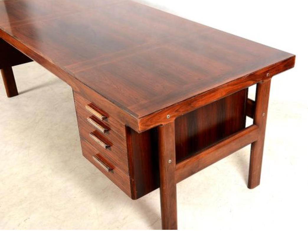 Danish No 234 desk by Arne Vodder for Sibast, 1960s