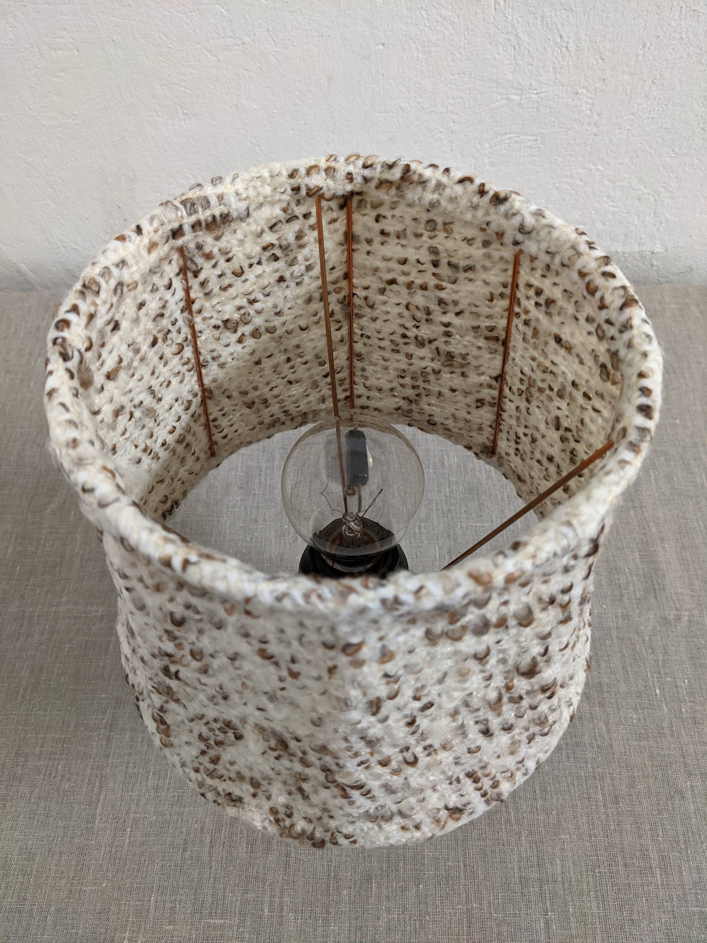 Vintage ball bedside lamp