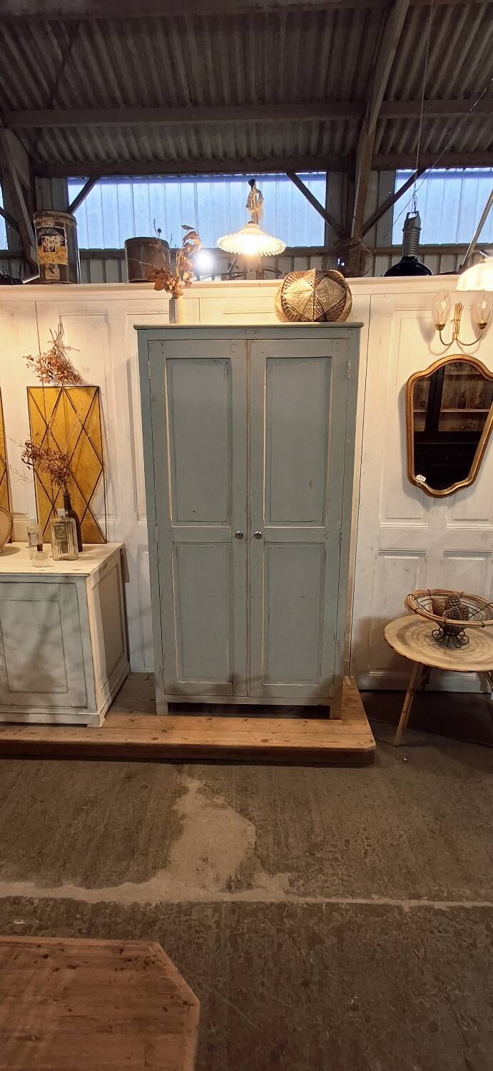 Antique pine wardrobe