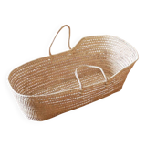 Wicker baby bassinet