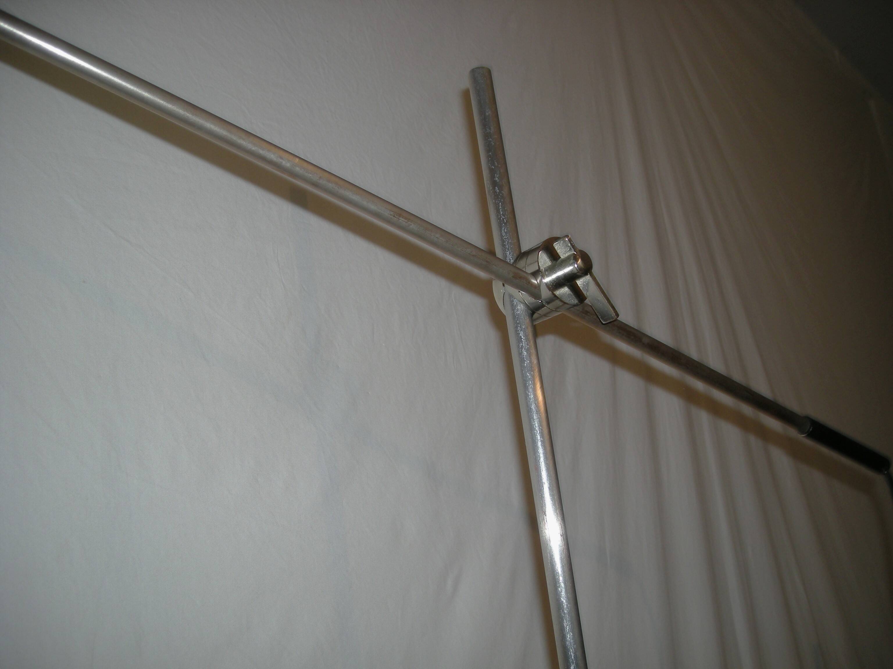 Counterweight floor lamp from the 60s