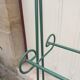 Wrought iron towel rack