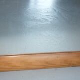 Mirror domed wooden frame 140X45, 80s