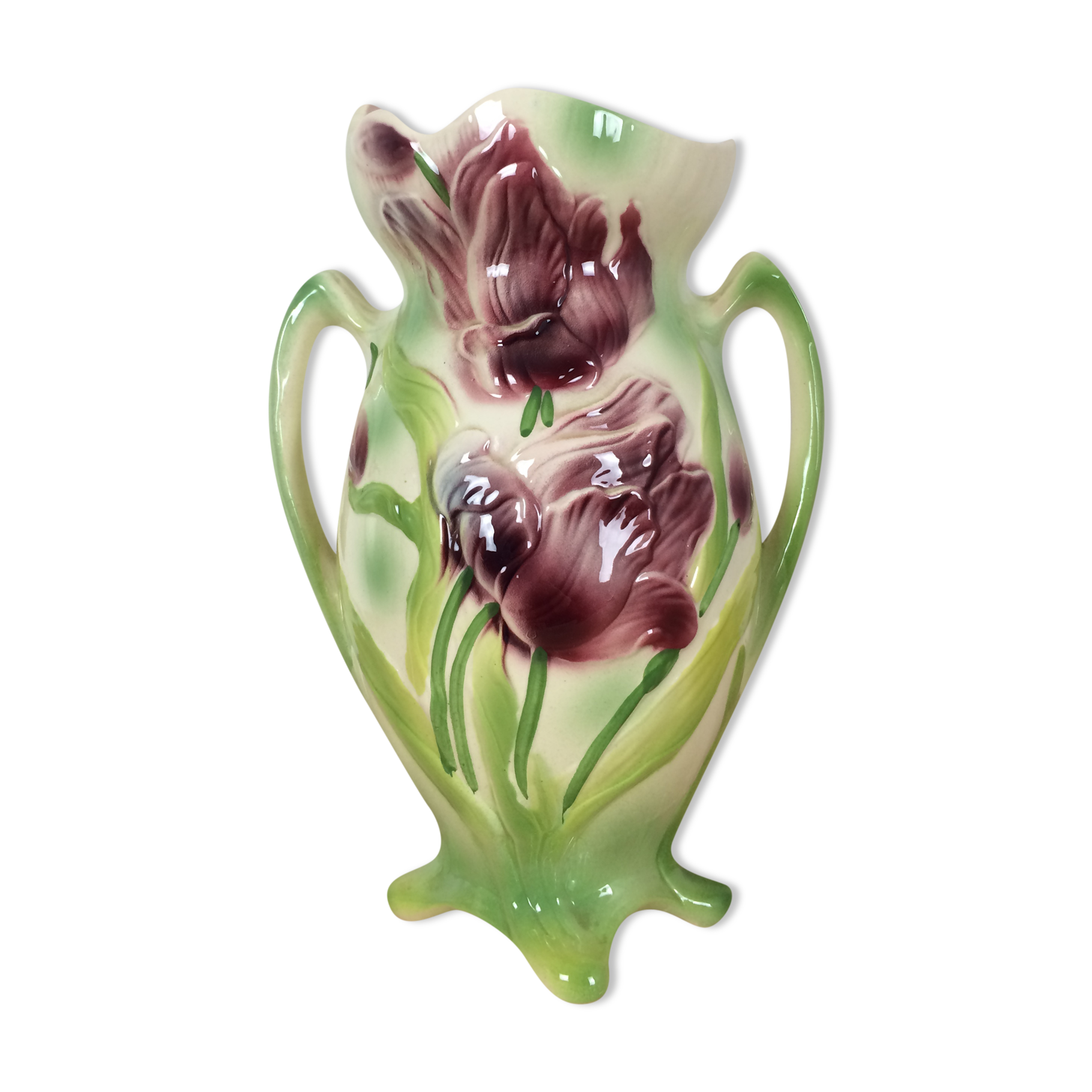 St. Clement's burbotine tulip vase