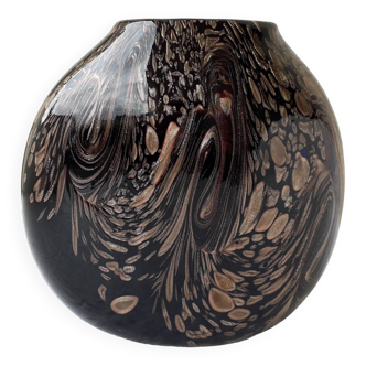 Blown glass vase
