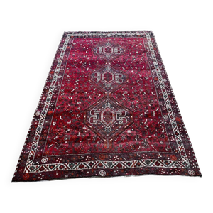 Tapis persan Shiraz fait - main