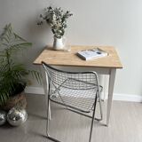 Old patinated wooden table