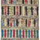 Handwoven Turkish Recycled Boho Rug 176 cm x 275 cm