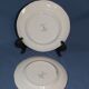 Pair of plates Moustiers décor to musician