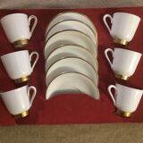 Hartporzellan coffee cups and saucers