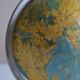 Globe terrestre vintage Wroclaw Pologne Polska