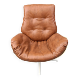 Space age fiberglass swivel chair, 1960s