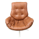 Space age fiberglass swivel chair, 1960s