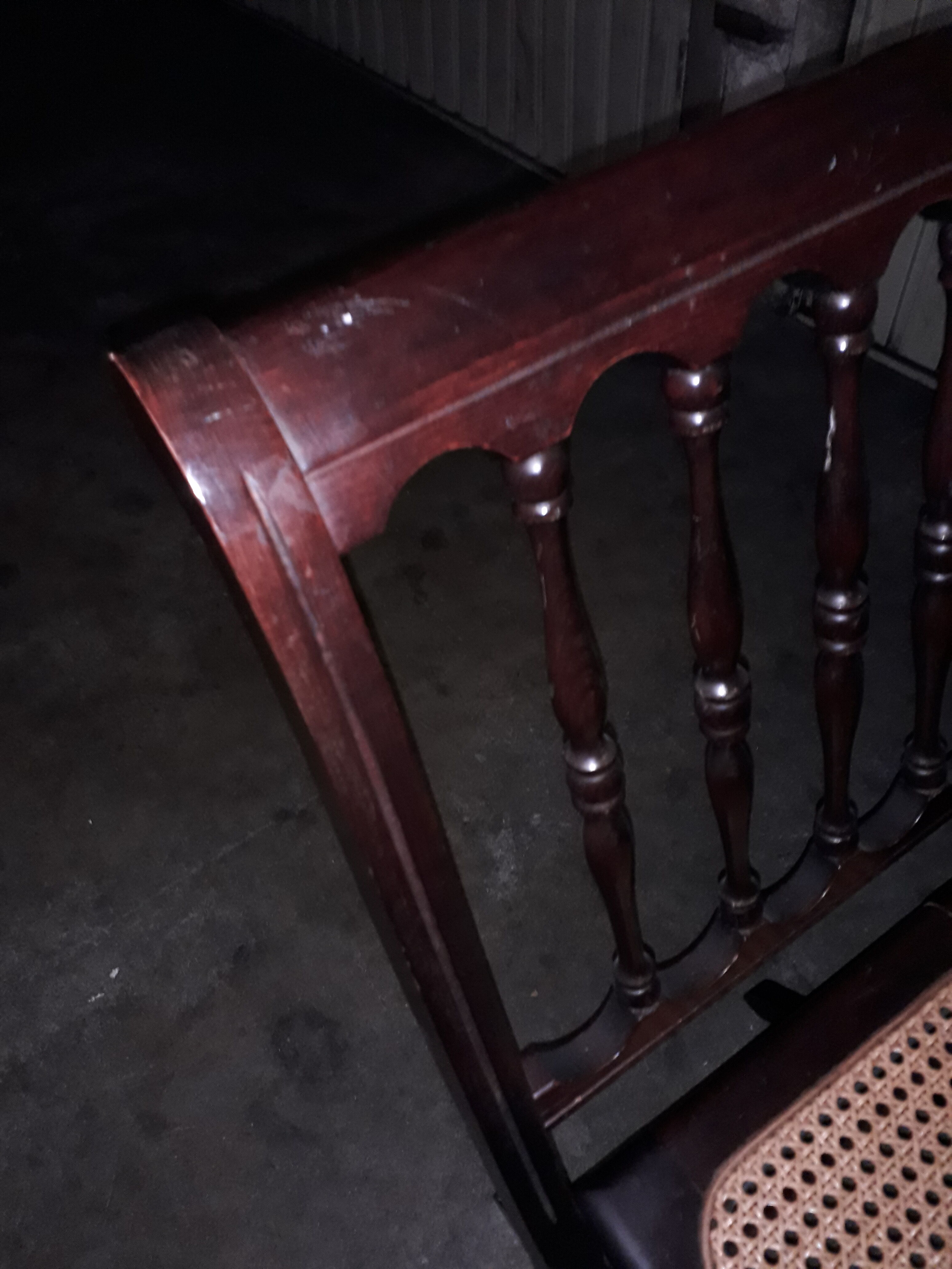 4 cane folding chairs