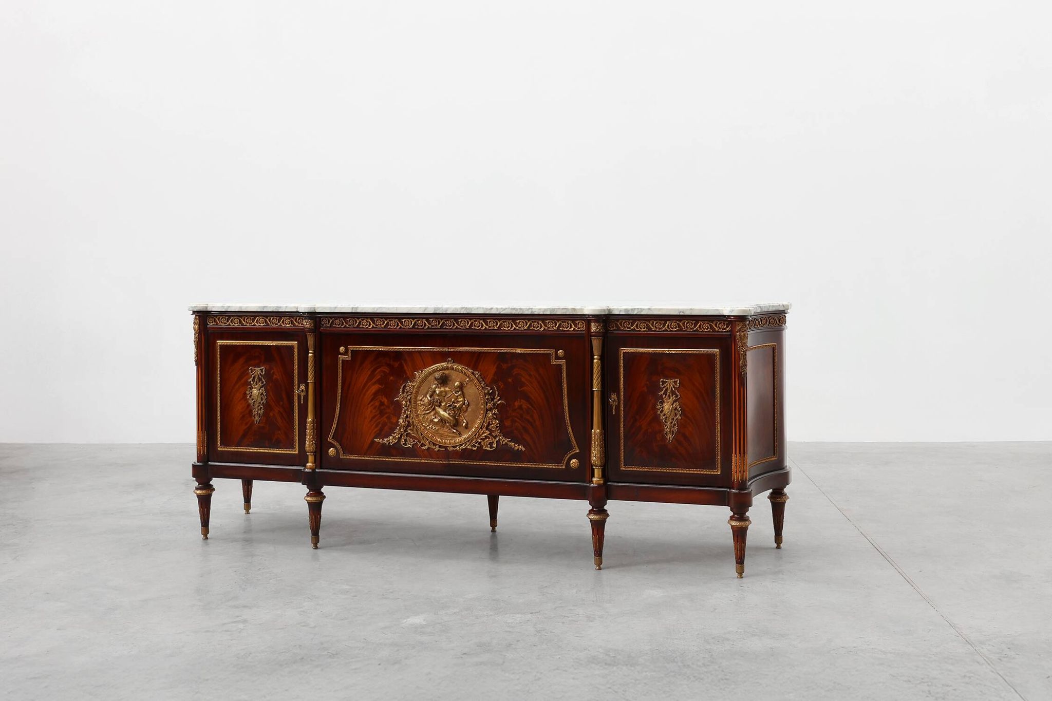 High Quality 20th Century Louis XVI style Mahogany sideboard by E.P. Ehalt