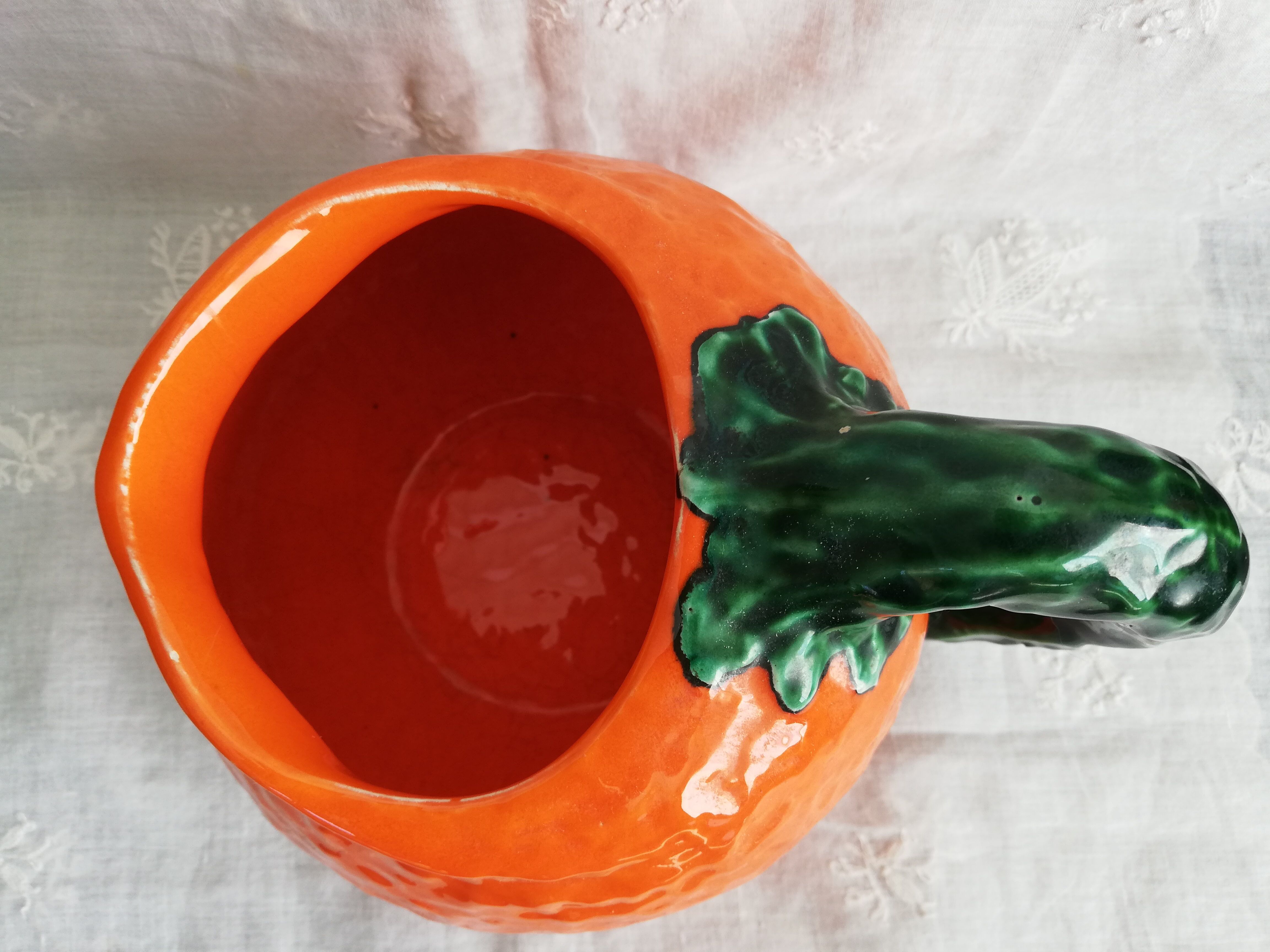 Orange pitcher Corsican slurry