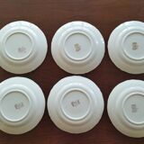 Six Céranord St Amand “Royal” dinner plates