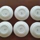 Six assiettes plates Céranord St Amand "Royal"