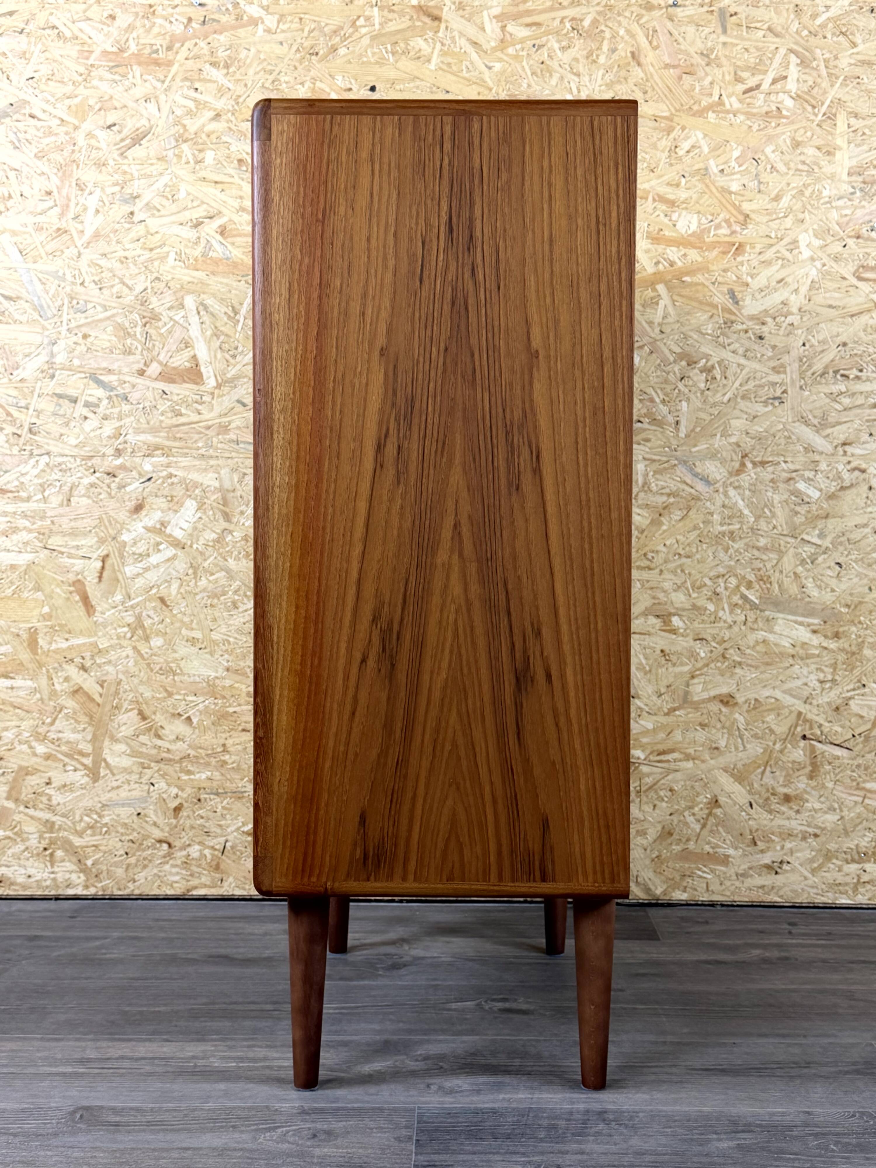 1960s 1970s Teak Sideboard Credenza Cabinet Danish Modern Design Denmark