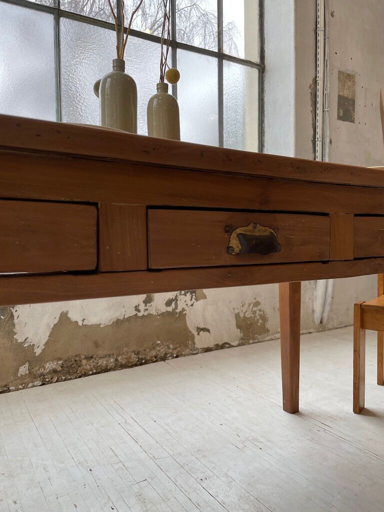 Cherry farm table - oak 2m60