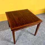 Danish vintage extendable rosewood dining table, 1960s