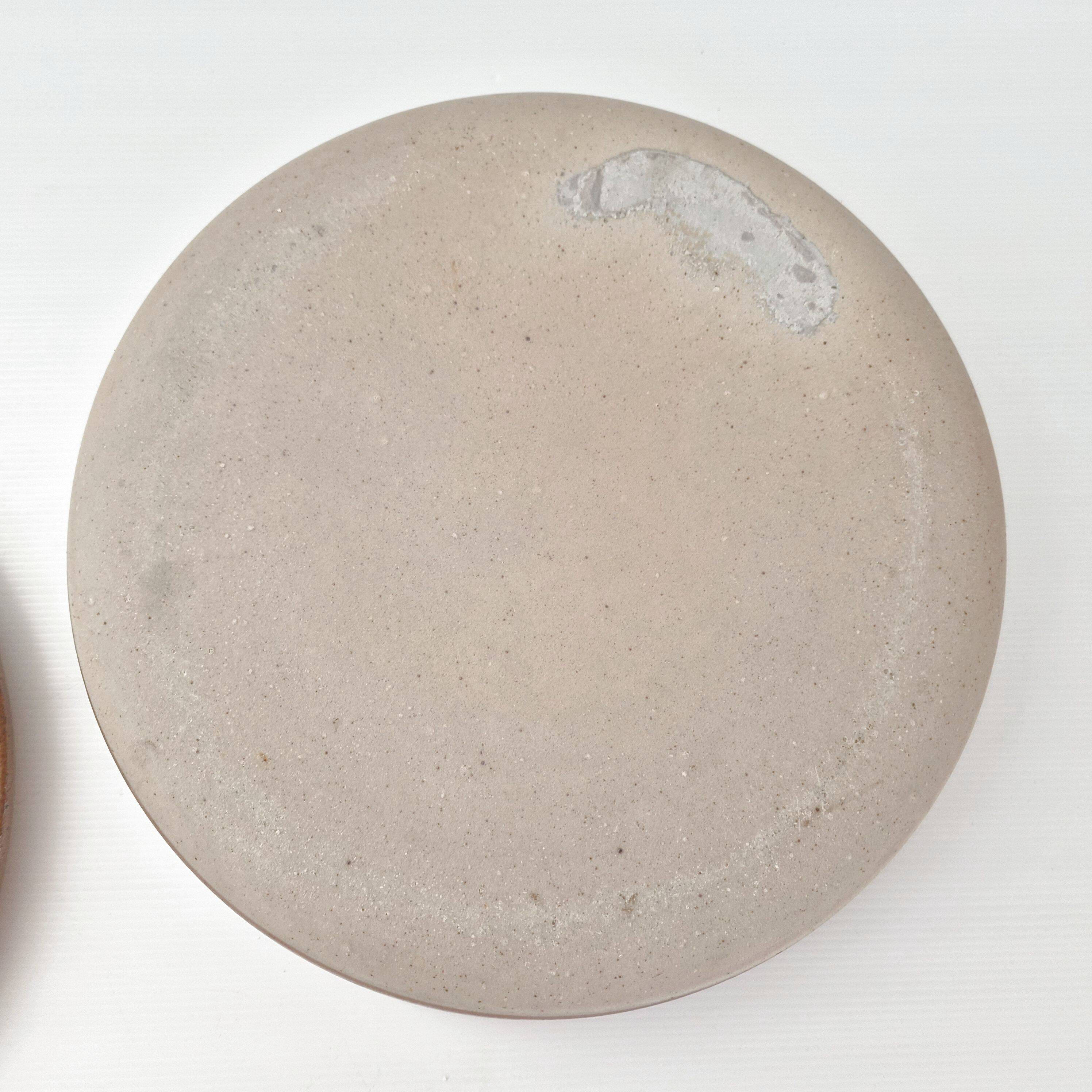 Vintage stoneware serving dish from the 1970s.