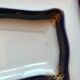 Series of 3 imperial porcelain trays Russia Kuznetsov