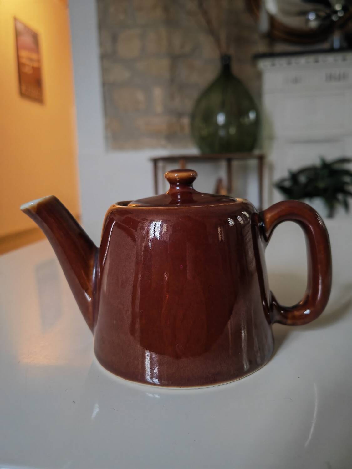 Vintage bistro teapot