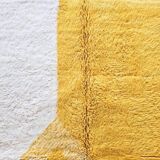 Handcrafted Berber rug in pure natural wool, size 160 x 240 cm