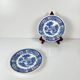 Set of 2 Villeroy & Boch "Burgenland" dessert plates, blue