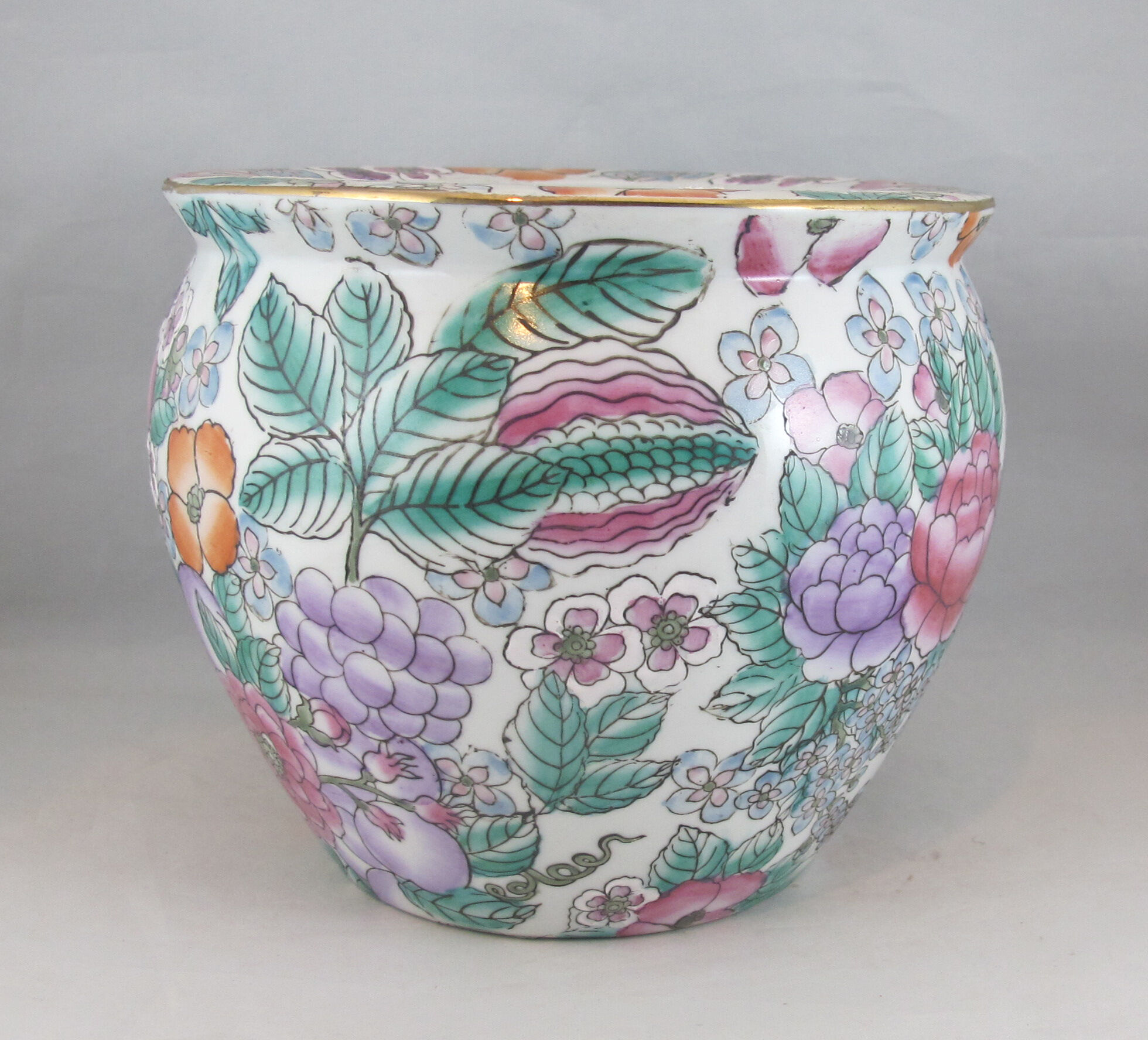 Cache pot en porcelaine Chinois Chine