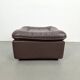 Mid-Century DS 11 Ottoman in Brown Leather from de Sede, Switzerland, 1960s