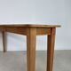Fine console, side table or school table in wood with spindle legs 160 cm - Vintage retro