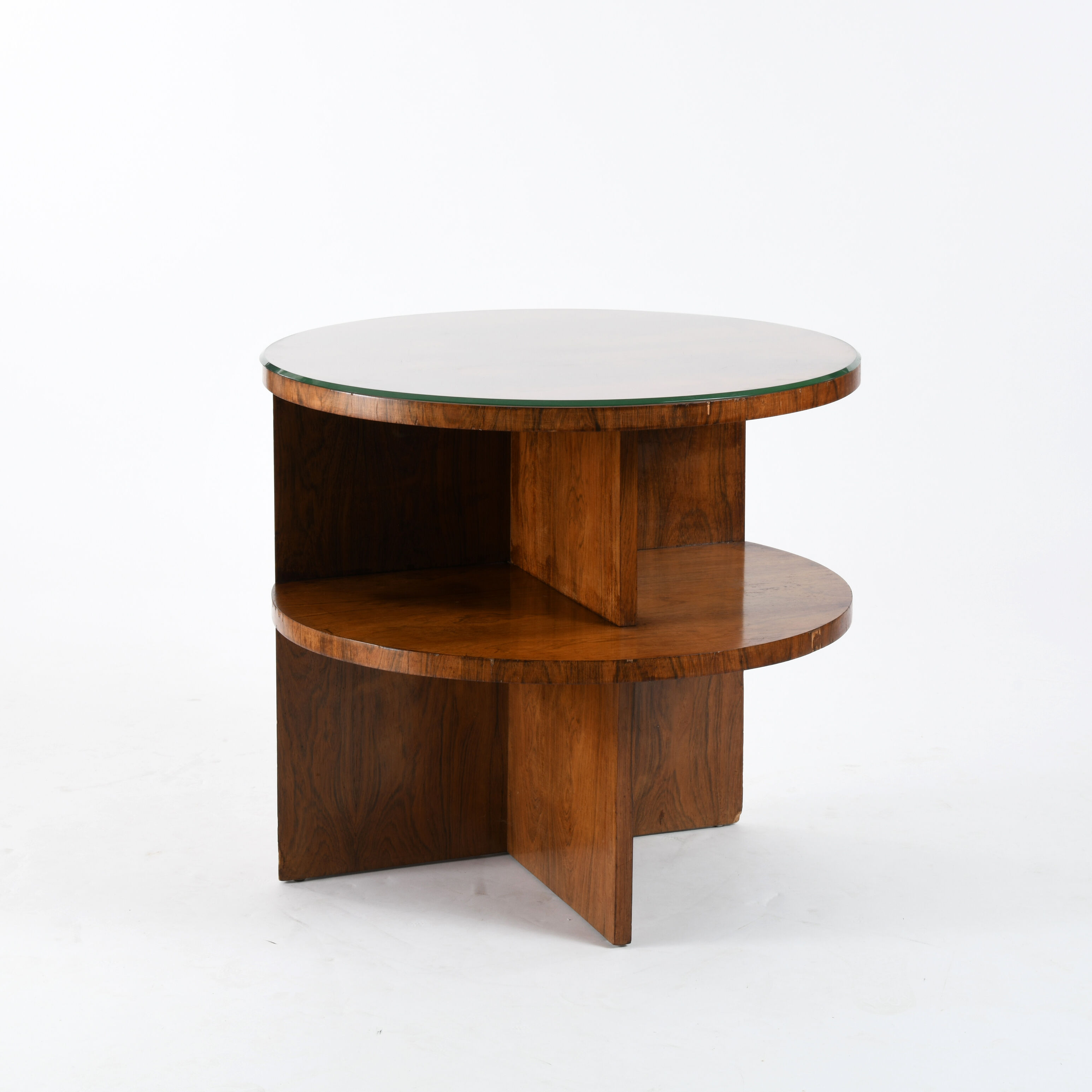 Art deco pedestal table