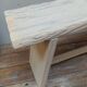 Small wooden bench